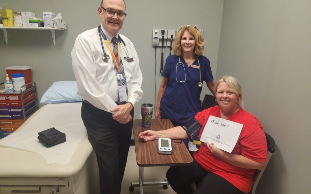 Now providing patients with blood pressure kits